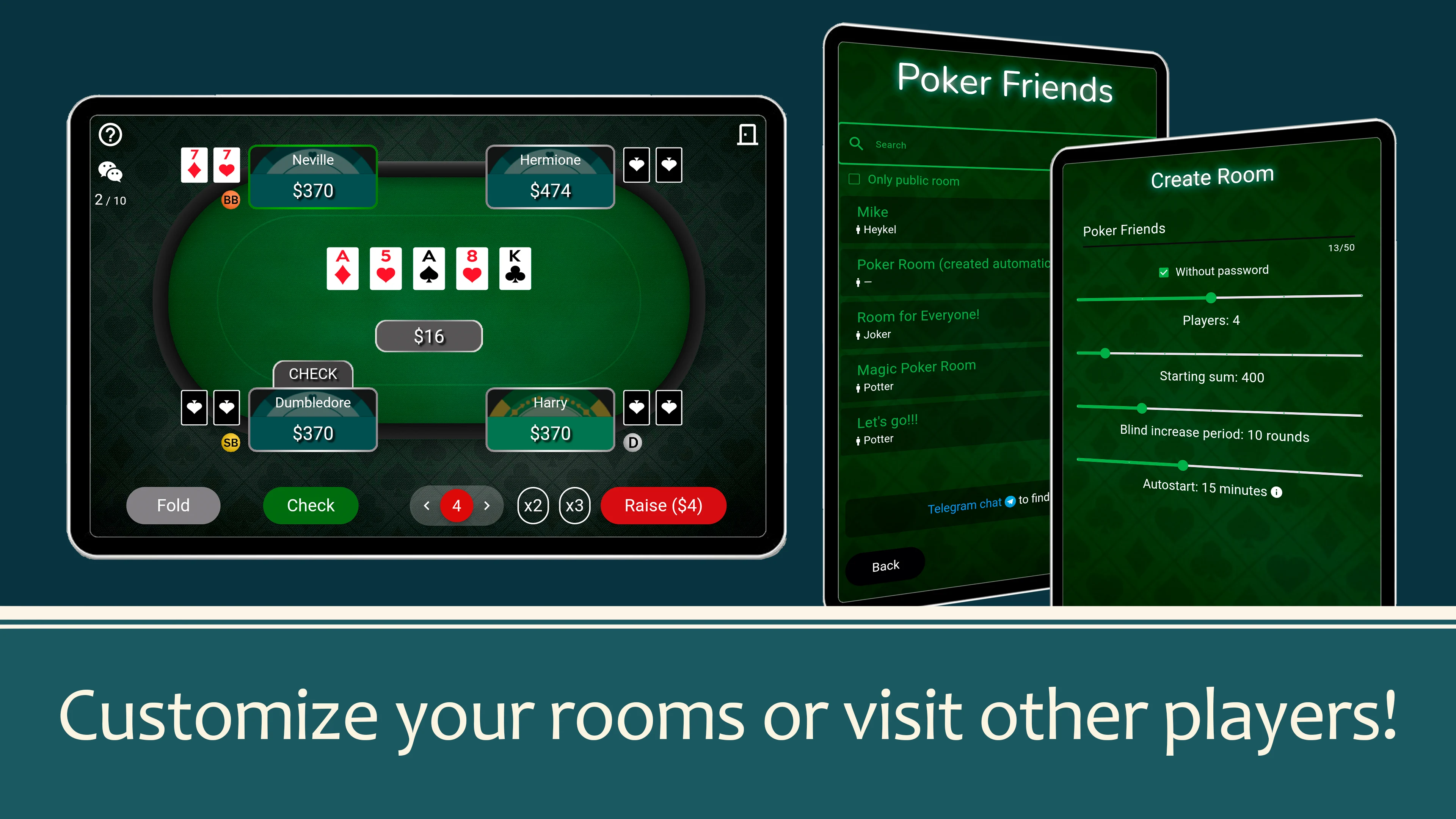 Poker Friends — Texas Holdem screenshot