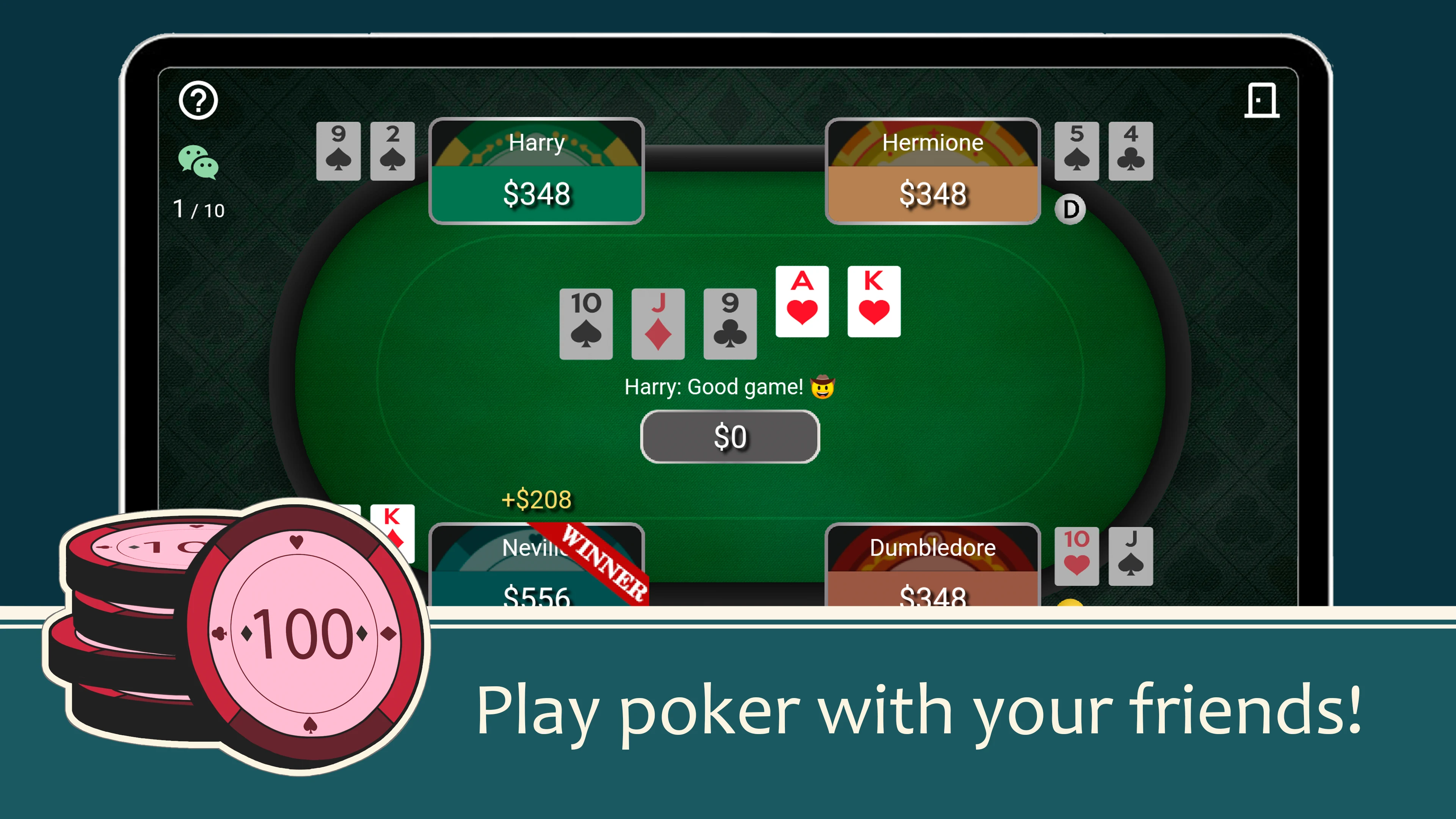 Poker Friends — Texas Holdem screenshot